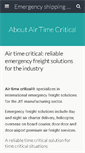 Mobile Screenshot of airtimecritical.com