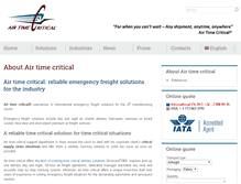 Tablet Screenshot of airtimecritical.com